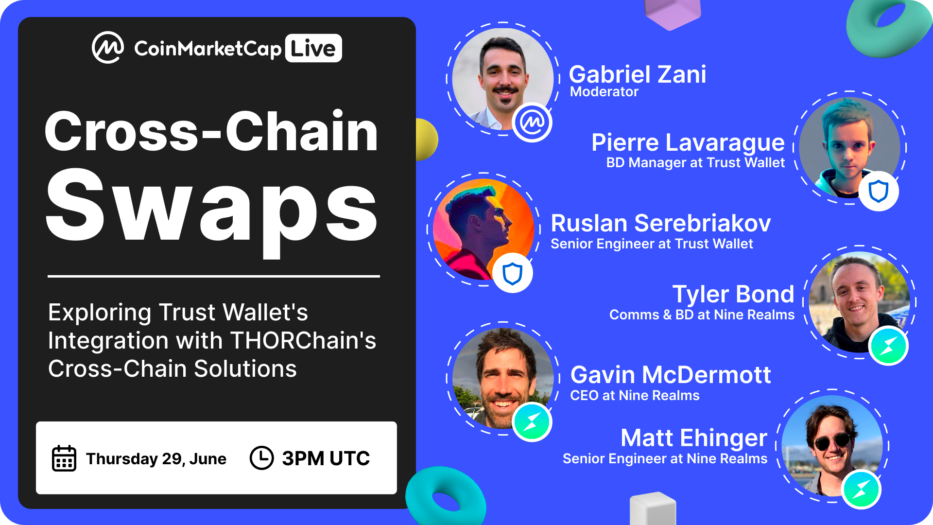 Cross-Chain Swaps | Exploring Trust Wallet's Integration with THORChain's Cross-Chain Solutions